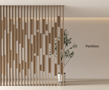 Modern Wooden Screen Partition-ID:938697103