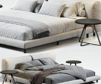 Modern Double Bed-ID:413130042