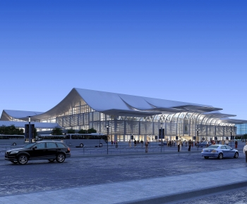 Modern Public Building-ID:278300058