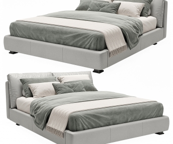 Modern Double Bed-ID:477669955