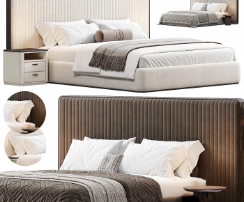 Modern Double Bed-ID:576517111