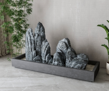 Modern Rockery Waterscape-ID:516710042