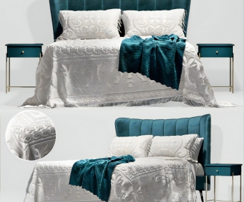 Modern Double Bed-ID:569679988