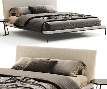 Modern Double Bed-ID:305205117