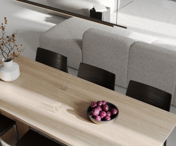 Modern Dining Table And Chairs-ID:305707931