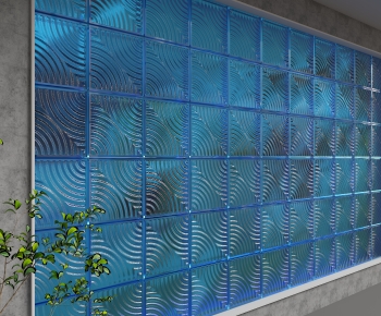 Modern Glass Screen Partition-ID:867593051