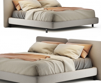 Modern Double Bed-ID:577650071