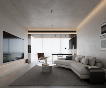 Modern A Living Room-ID:668210031