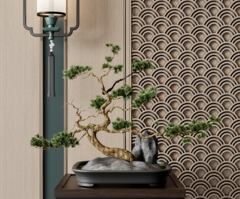 New Chinese Style Bonsai-ID:724292041
