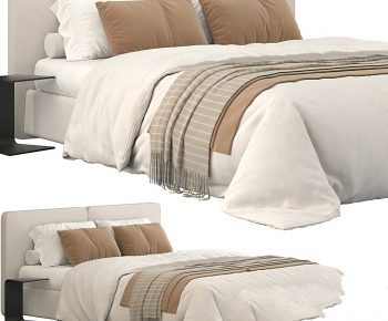 Modern Double Bed-ID:752702004
