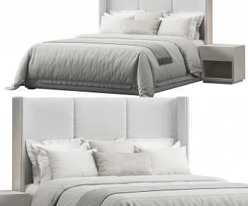 Modern Double Bed-ID:273072004