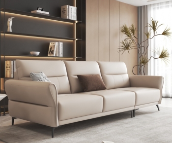 Modern Three-seat Sofa-ID:159957898