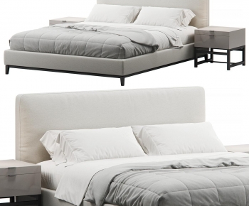 Modern Double Bed-ID:164461144