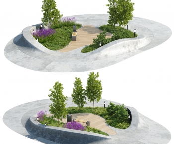 Modern Park Landscape-ID:794806005