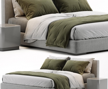 Modern Double Bed-ID:685916907