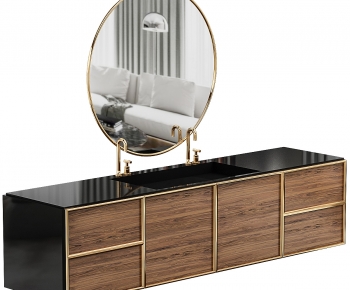 Modern Bathroom Cabinet-ID:570127965