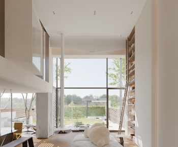 Modern A Living Room-ID:392355923