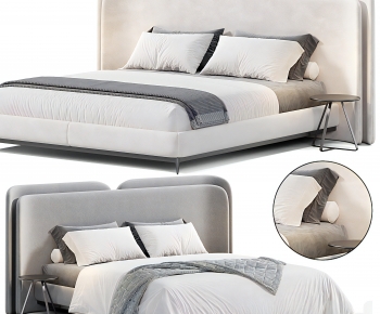 Modern Double Bed-ID:869689942