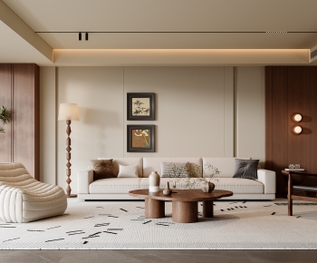 Modern A Living Room-ID:843230963