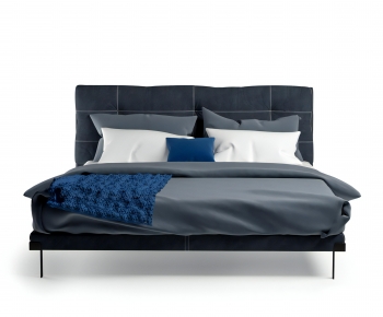 Modern Double Bed-ID:816370968