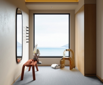 Modern Clothes Storage Area-ID:855197912