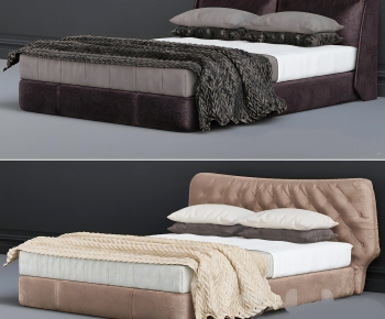 Modern Double Bed-ID:149602899