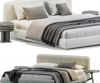 Modern Double Bed-ID:659102921