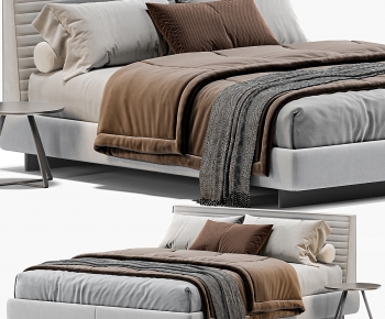 Modern Double Bed-ID:293190006