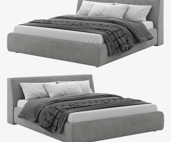 Modern Double Bed-ID:265312916