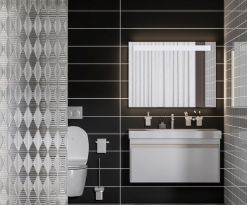 Modern Bathroom Cabinet Frame-ID:917646888