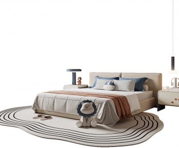 Modern Child's Bed-ID:597398049