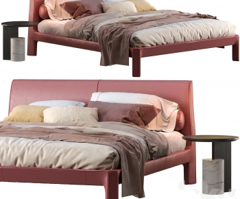 Modern Double Bed-ID:451030027