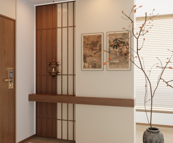 New Chinese Style Hallway-ID:131668091
