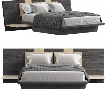 Modern Double Bed-ID:142009022