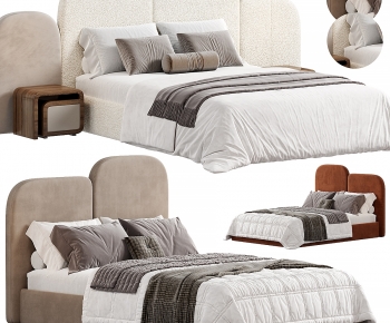 Modern Double Bed-ID:702024943