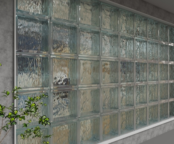 Modern Glass Screen Partition-ID:983885059