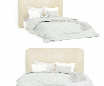 Modern Double Bed-ID:175817018