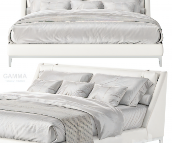 Modern Double Bed-ID:898005011