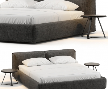 Modern Double Bed-ID:494606975