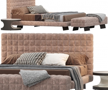 Modern Double Bed-ID:900043961