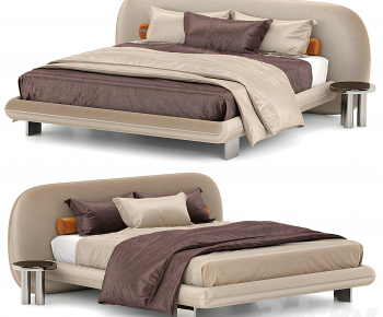 Modern Double Bed-ID:421575078
