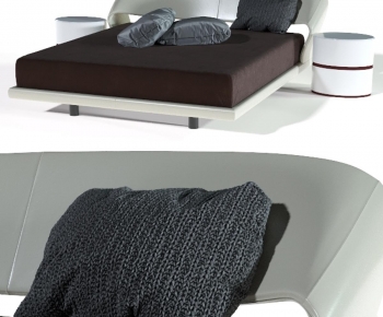 Modern Double Bed-ID:568872932