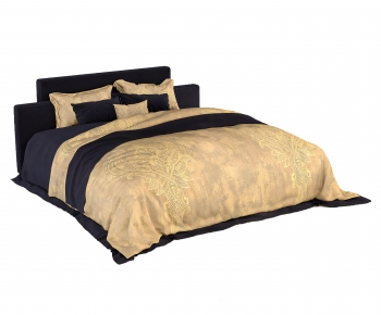 Modern Double Bed-ID:721266982
