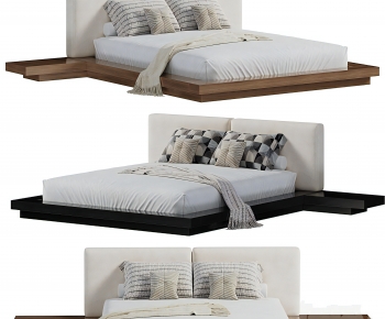 Modern Double Bed-ID:956008916