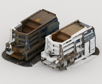 Modern Appearance Of Commercial Building-ID:985403063