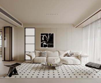 Modern A Living Room-ID:462148903