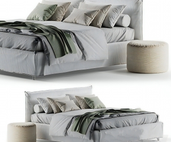Modern Double Bed-ID:640075927