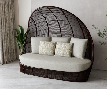 Southeast Asian Style Multi Person Sofa-ID:966495045