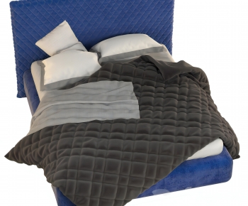 Modern Double Bed-ID:981025934