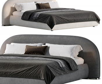 Modern Double Bed-ID:593188057